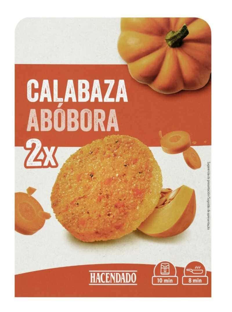 Burgers vegetales Hacendado con calabaza