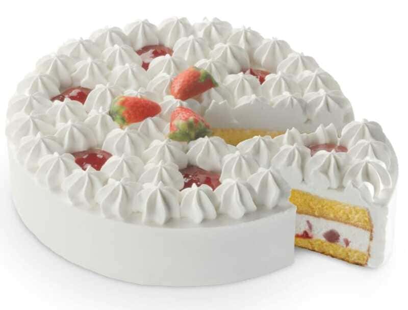 Tarta delicia de fresa Hacendado congelada