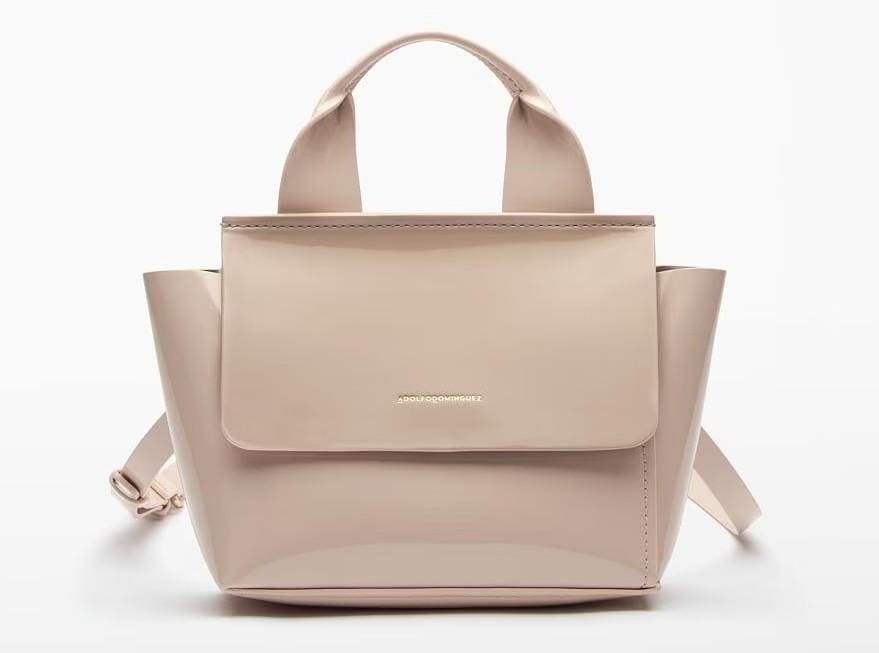 Adolfo Dominguez Bolso pequeño de mujer de charol Mica