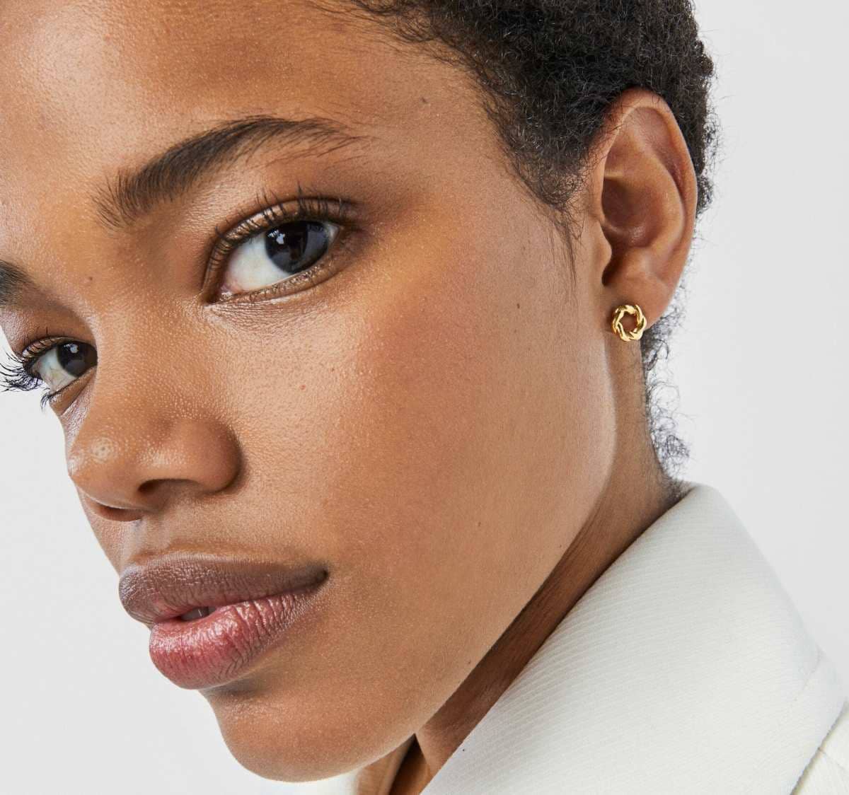 Pendientes de oro Twisted de TOUS