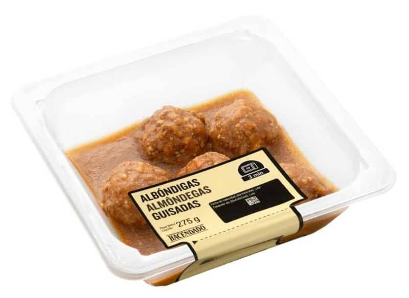 Albóndigas guisadas Hacendado