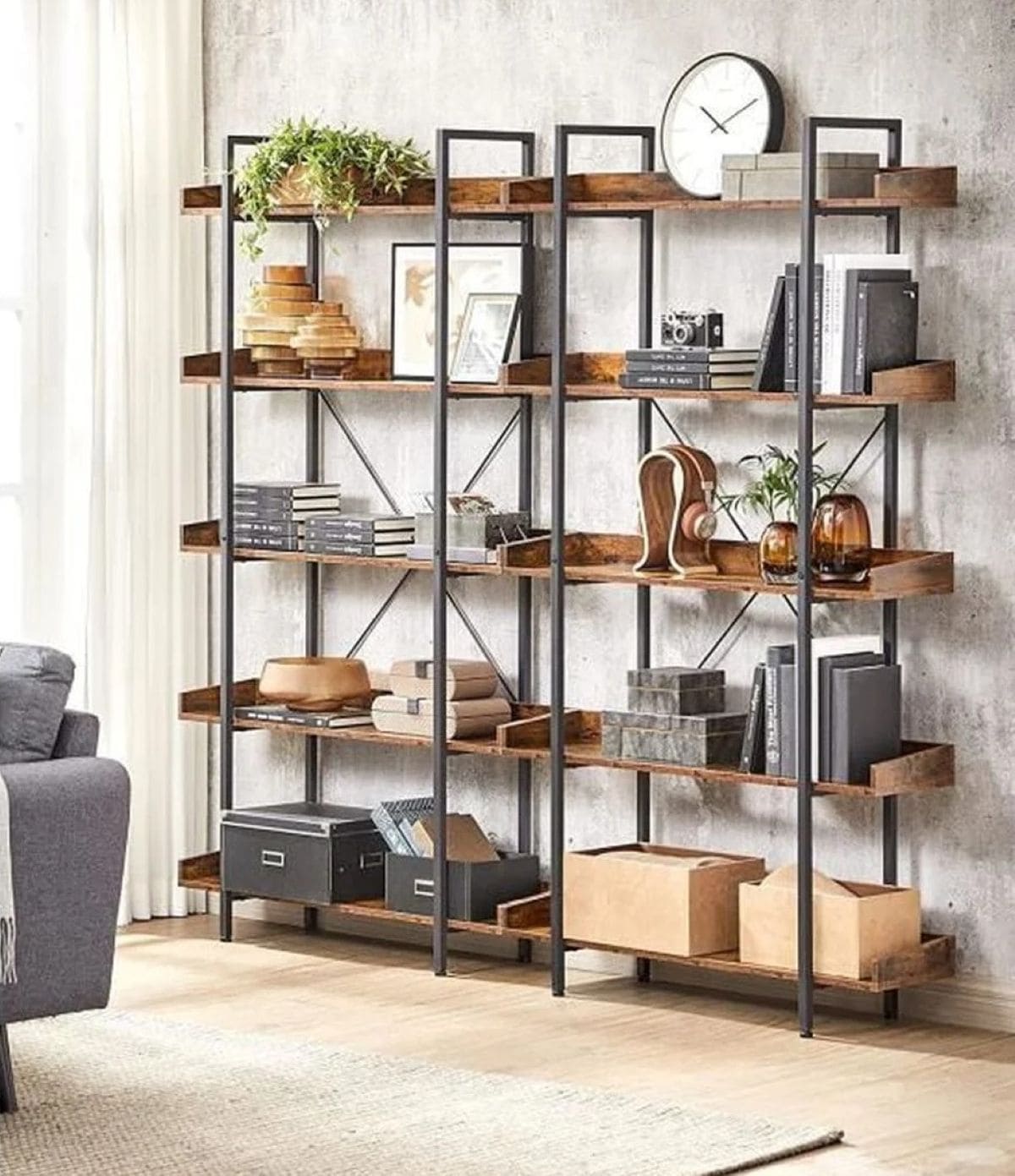 Estantería de 5 pisos VASAGLE de Leroy Merlin