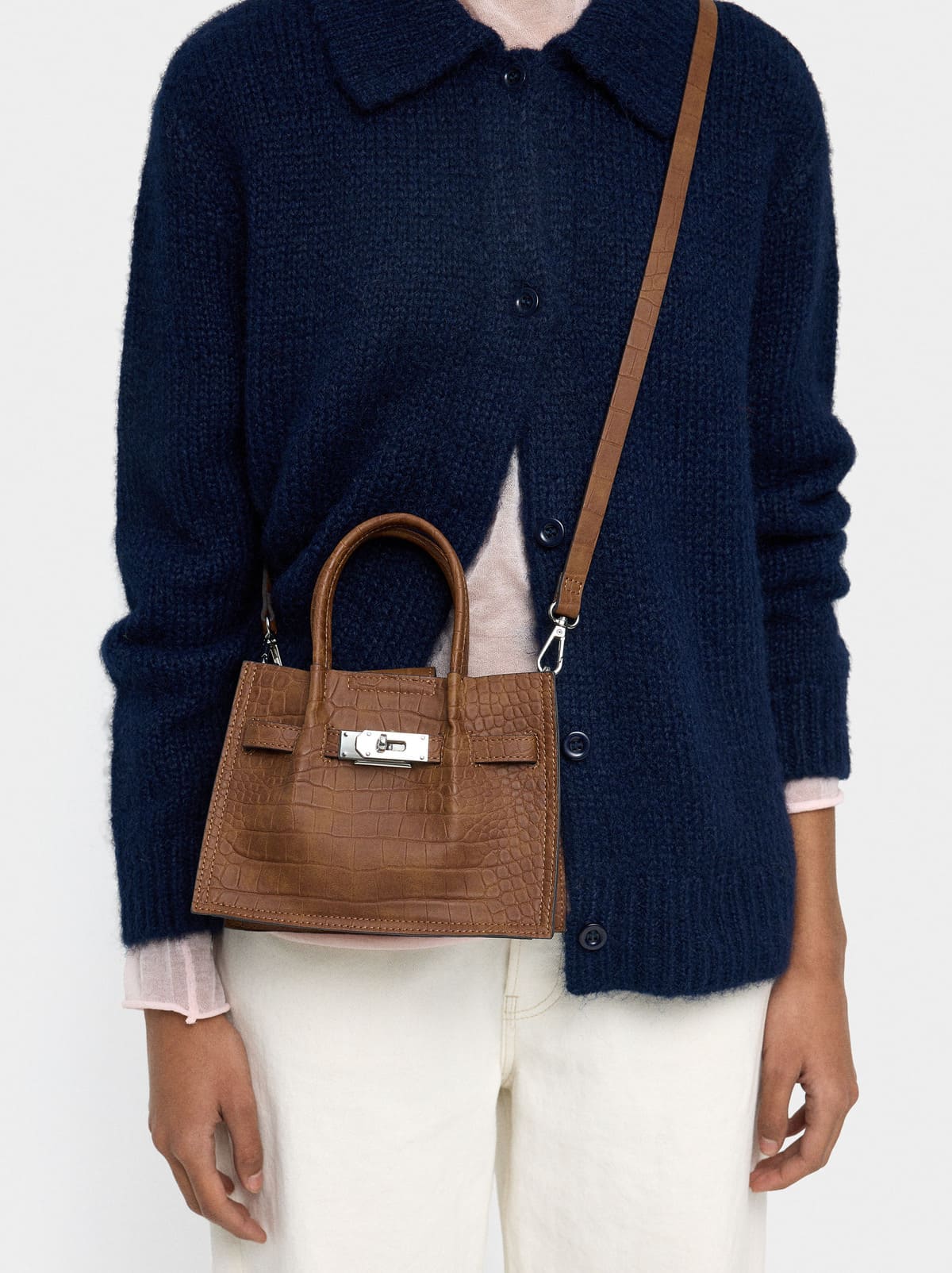 Bolso tote estampado animal