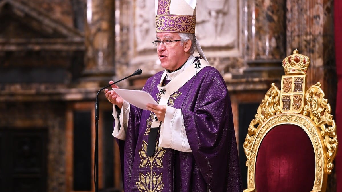 Monseñor Saiz Meneses ha presidido la celebración eucarística | Salvador López Medina