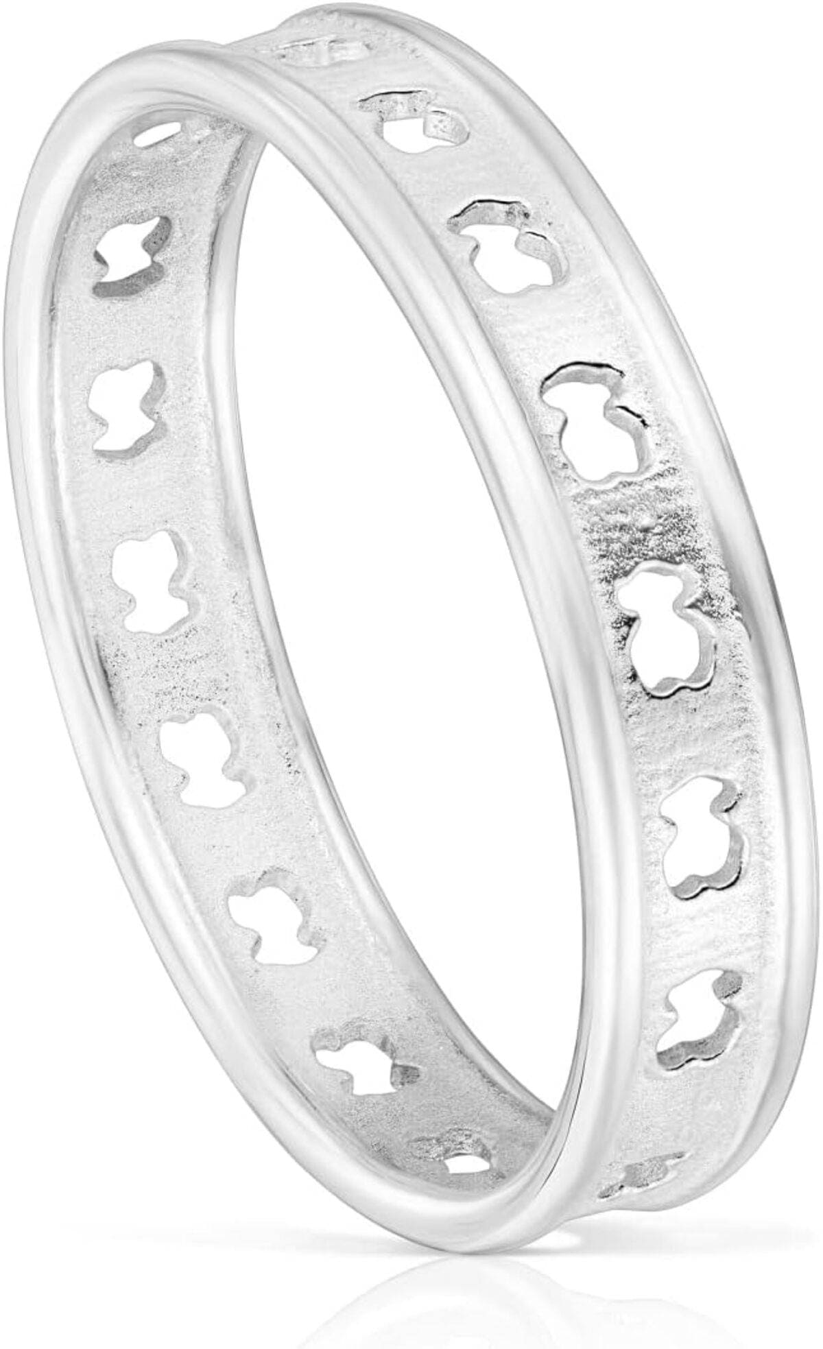 TOUS Anillo de Plata de Primera Ley para Mujer en Amazon