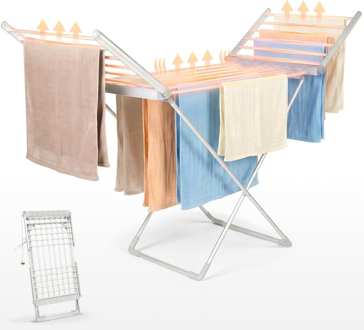 JUPPLIES Tendedero Eléctrico Plegable de Pie en Amazon