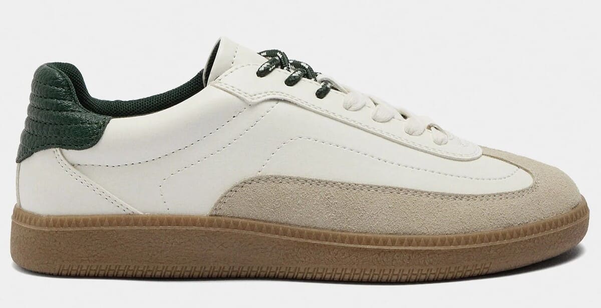 Zapatillas con contraste