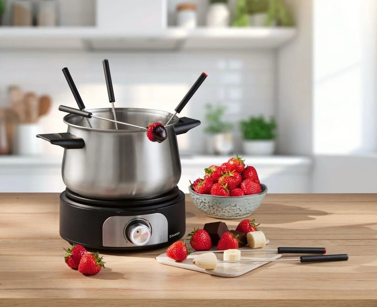 Fondue eléctrica de 1500 W, Silver Crest