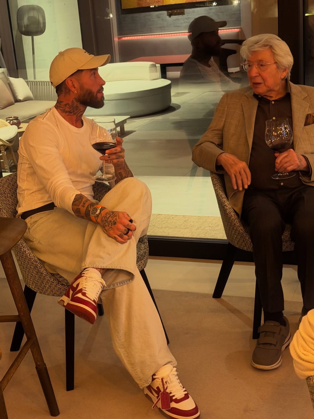 Sergio Ramos y Manuel Alejandro