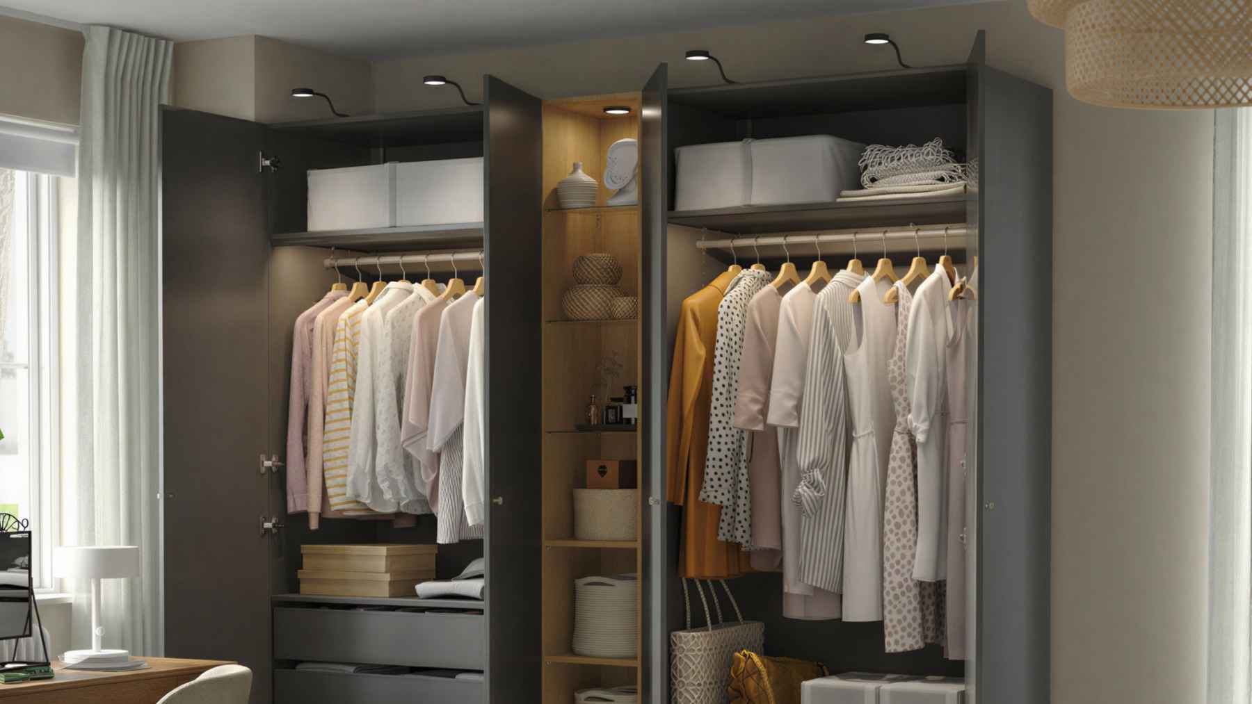 Ikea lo ha vuelto a conseguir estrena este espacioso armario con el que guardar la ropa de invierno y verano.jpg