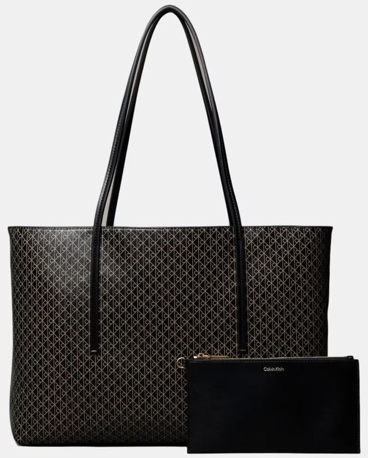 Bolso shopper con estampado monogram Calvin Klein de El Corte Inglés