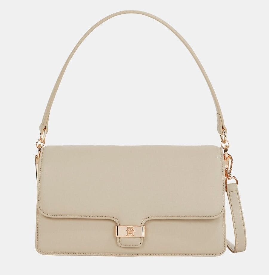 Tommy Hilfiger Bolso estilo bandolera en color crema en El Corte Inglés