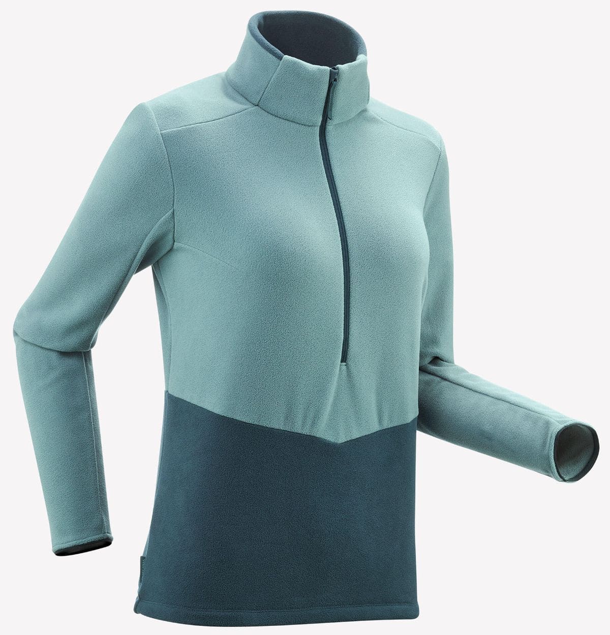 Forro polar media cremallera Quechua MH500 de Decathlon