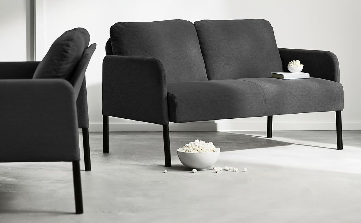 Sofá de 2 plazas de la serie GLOSTAD de Ikea
