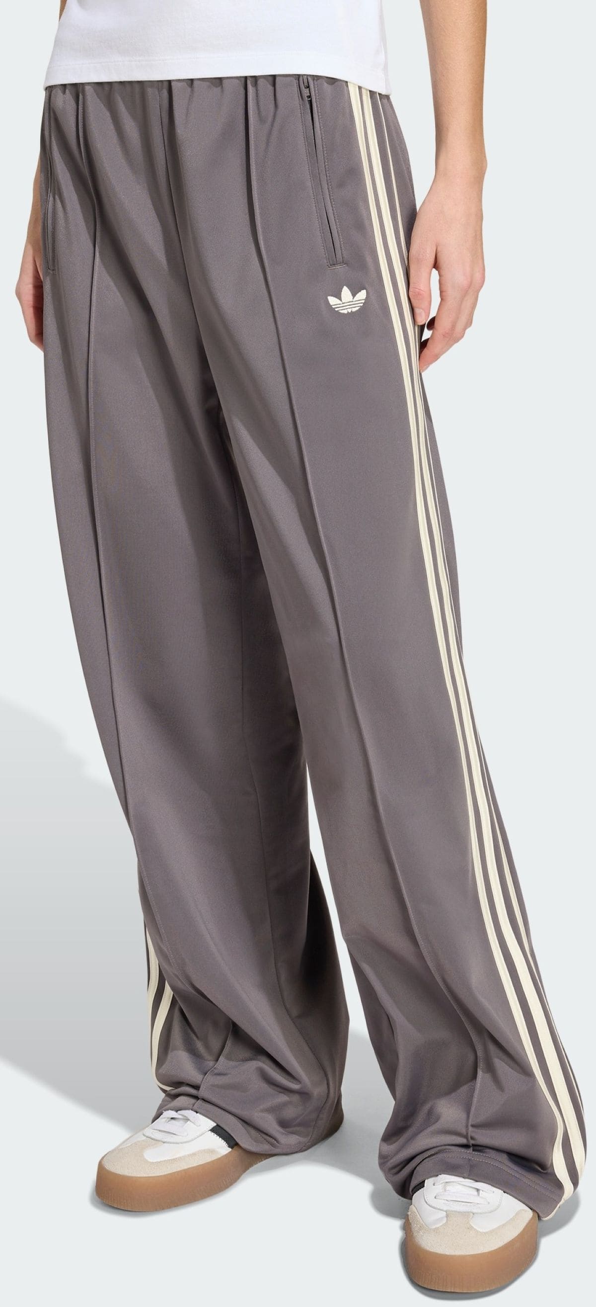 Pantalón Adidas chándal wide leg Firebird