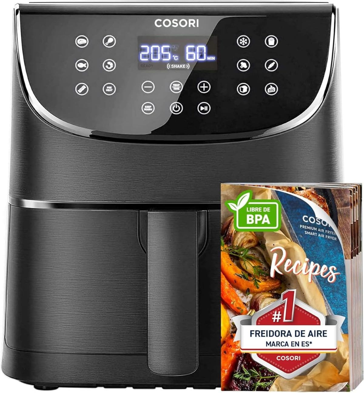 Freidora de aire de 5,7 L, Cosori