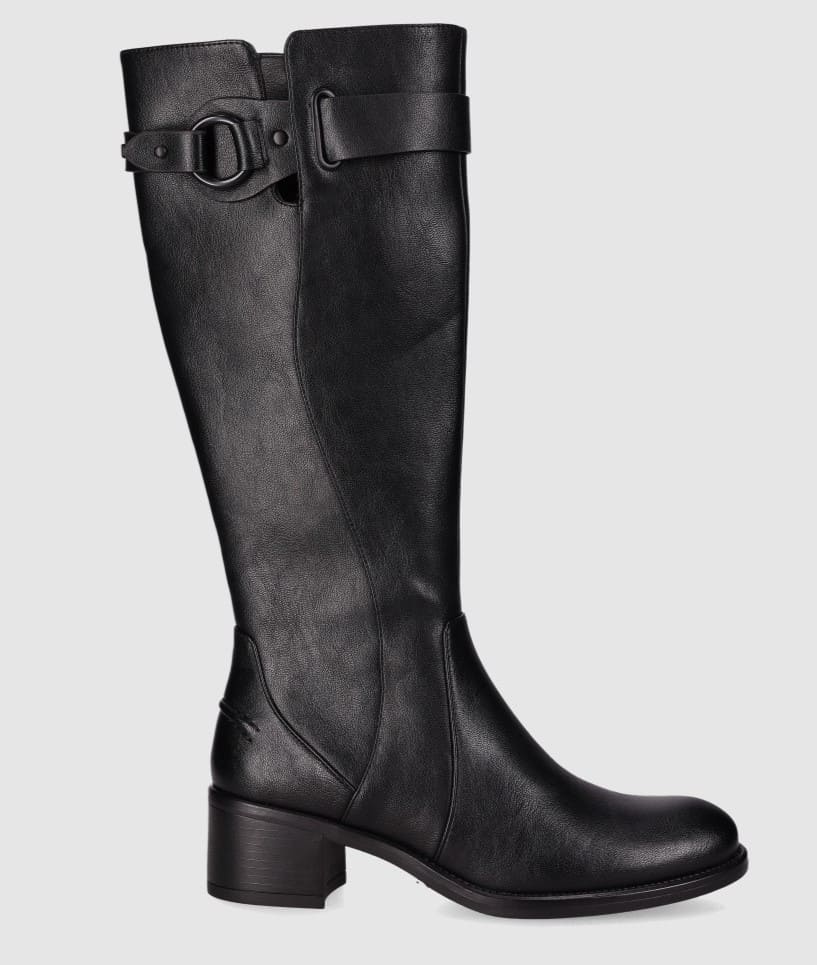 Botas con caña alta y tacón bloque, Chika10