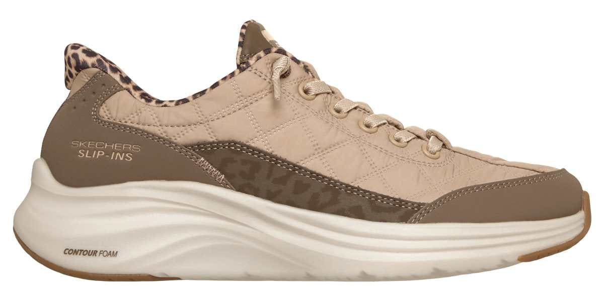 Skechers Slip-ins Contour Foam Ajuste cómodo Leopard Dream