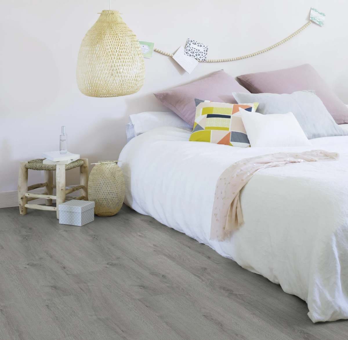 Suelo vinílico clic Senso 20 Lumber Grey 3,4 mm de espesor Gerflor en Leroy Merlin