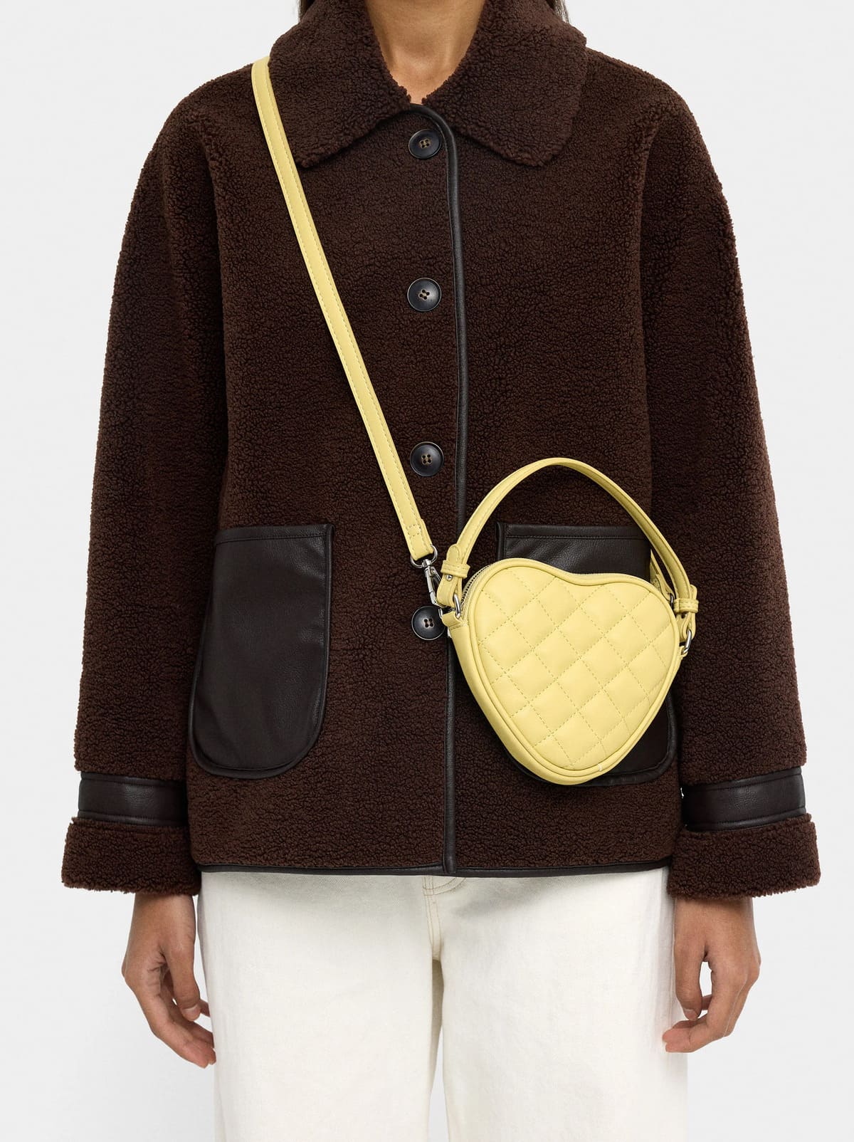 Mini bolso de mano corazón