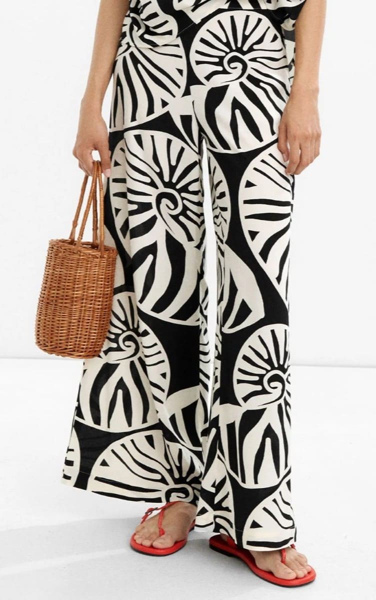 Pantalón estampado