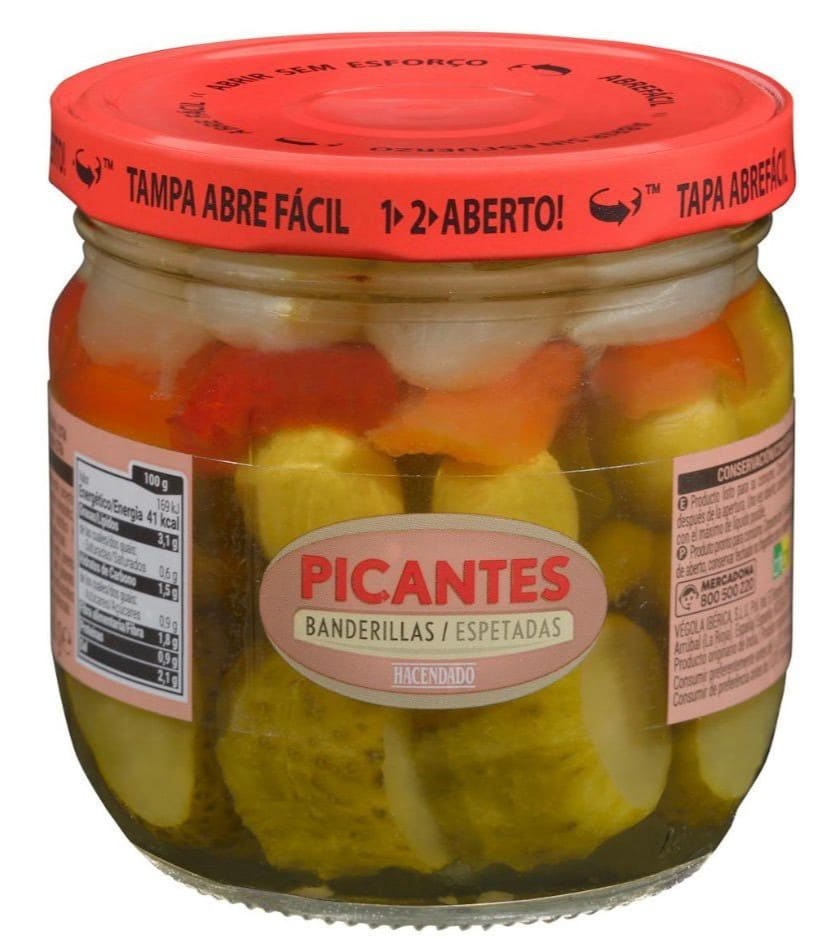 Banderillas picantes Hacendado