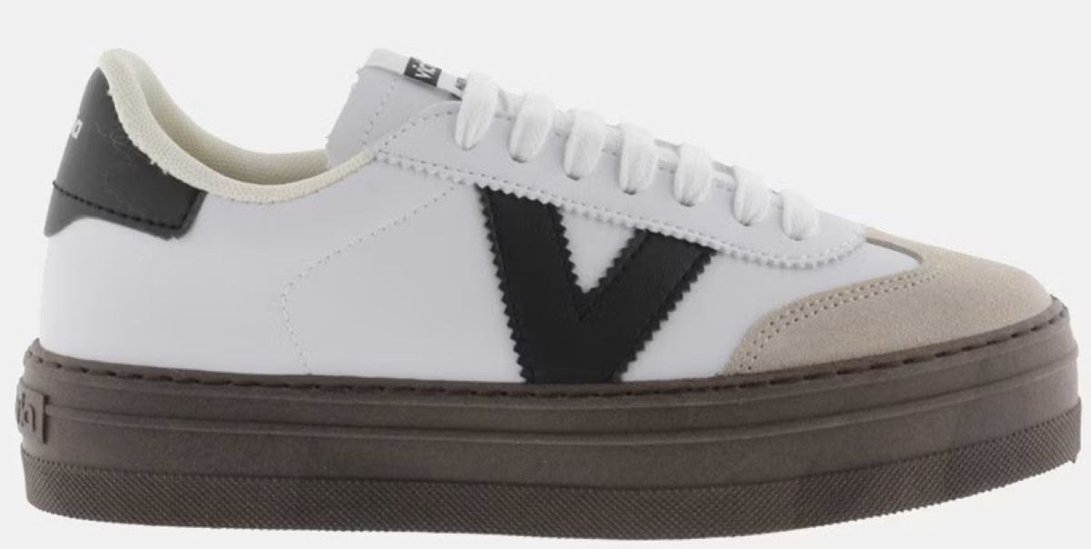 Zapatillas Victoria tipo casco bajo con plataforma de El Corte Inglés