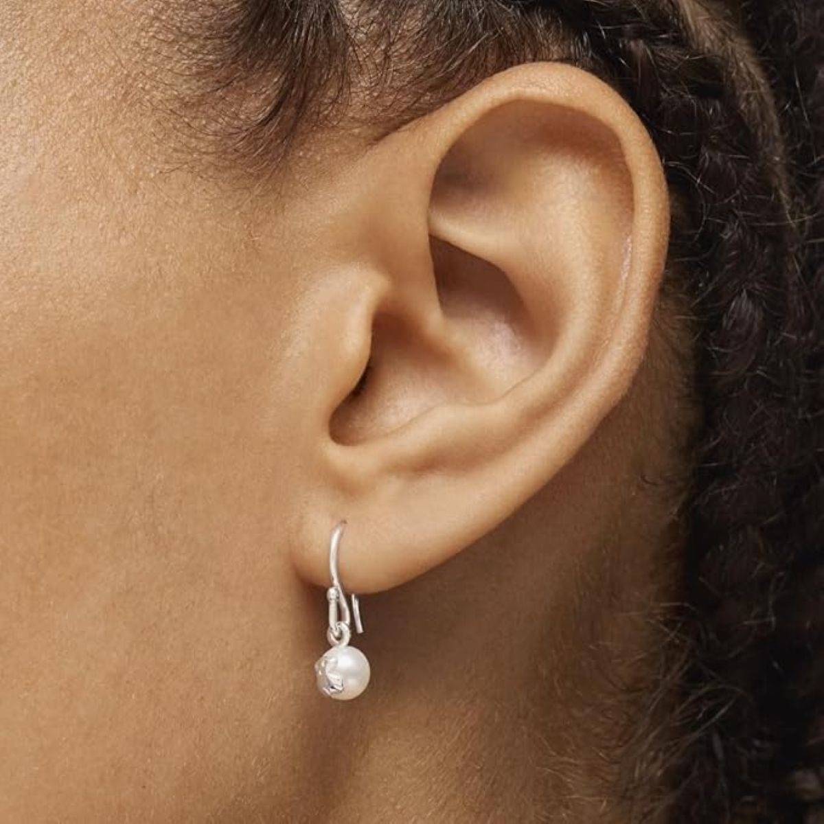 Pendientes de plata de primera ley con perla y motivo oso Tous de Amazon