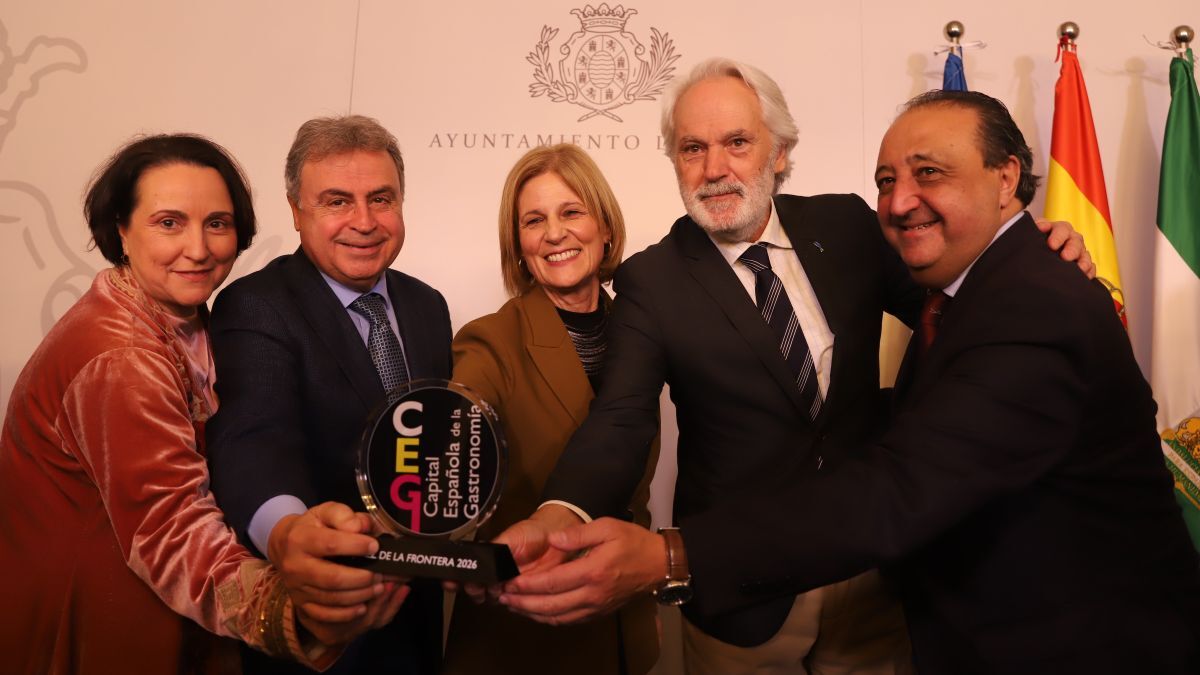 Jerez recibe el título de Capital Española de la Gastronomía 2026 | Cristo García