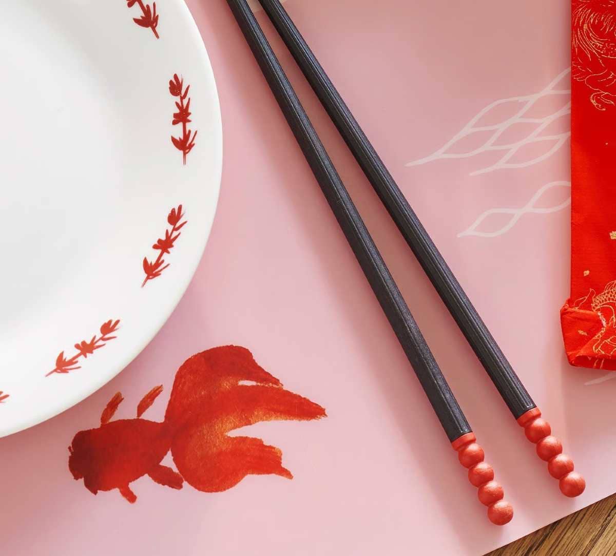 FÖSSTAPalillos 4 pares rojo de Ikea