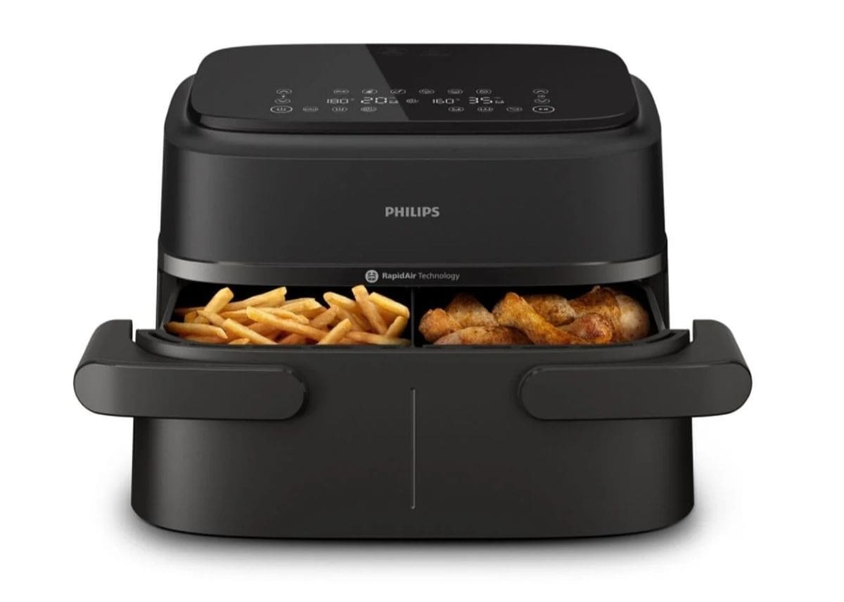Philips Freidora de Aire 7.1L Doble Canasta 1000 series en Lidl