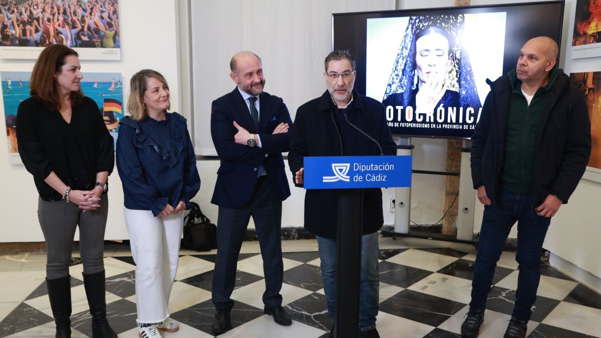 Inauguración de la exposición Fotocrónica, un año de fotoperiodismo en la Provincia de Cádiz | Cristo García