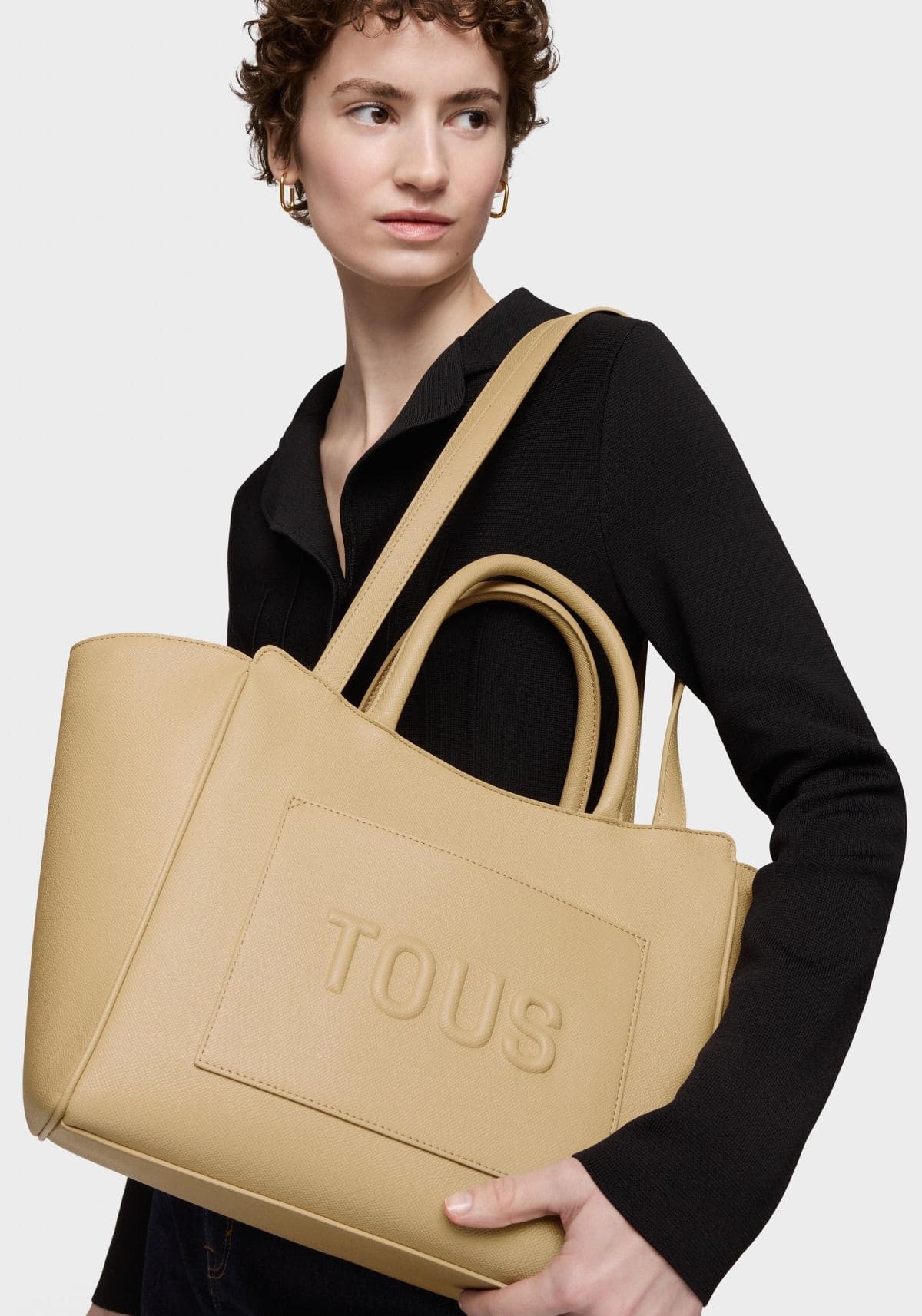 Bolso city mediano arena TOUS Brenda