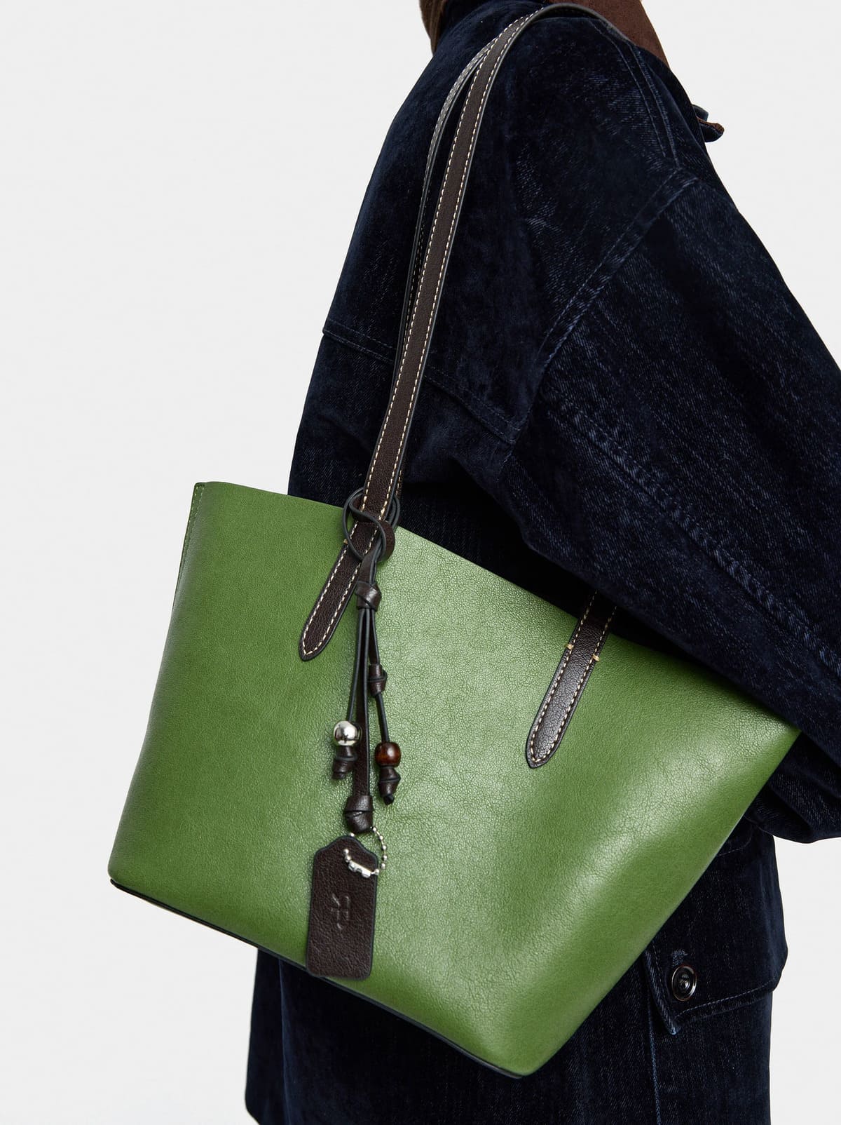 Bolso shopper reversible con bolsa extraíble M