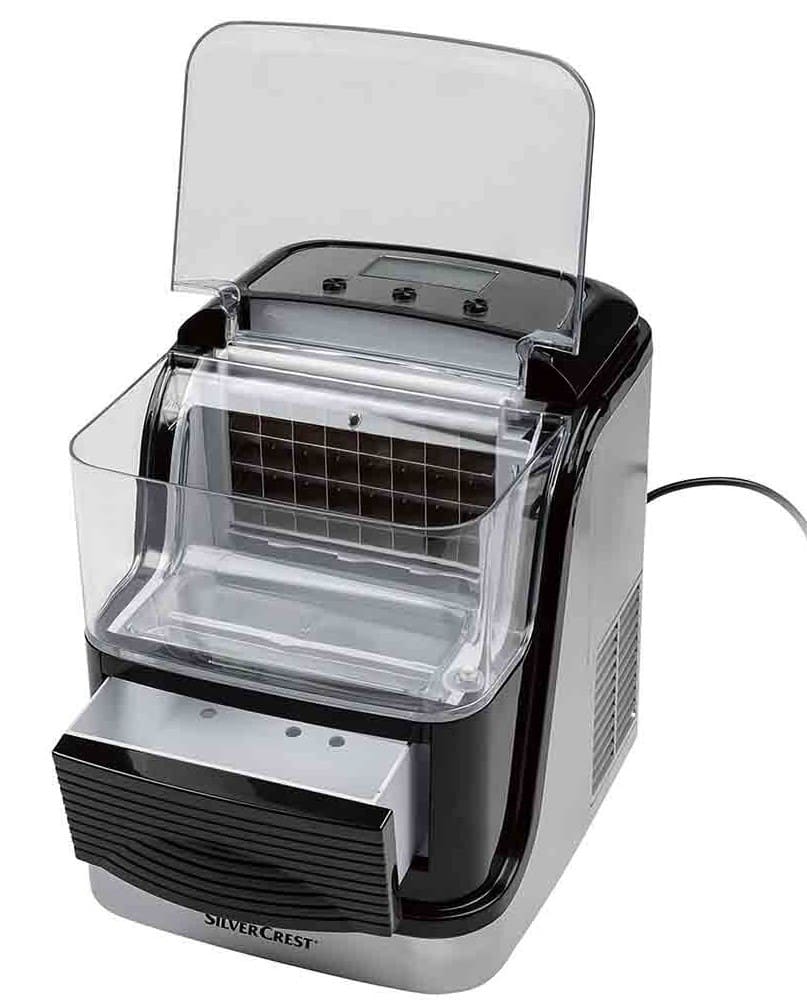 Máquina de cubitos de hielo de 2,5 L y 220 W, Silver Crest