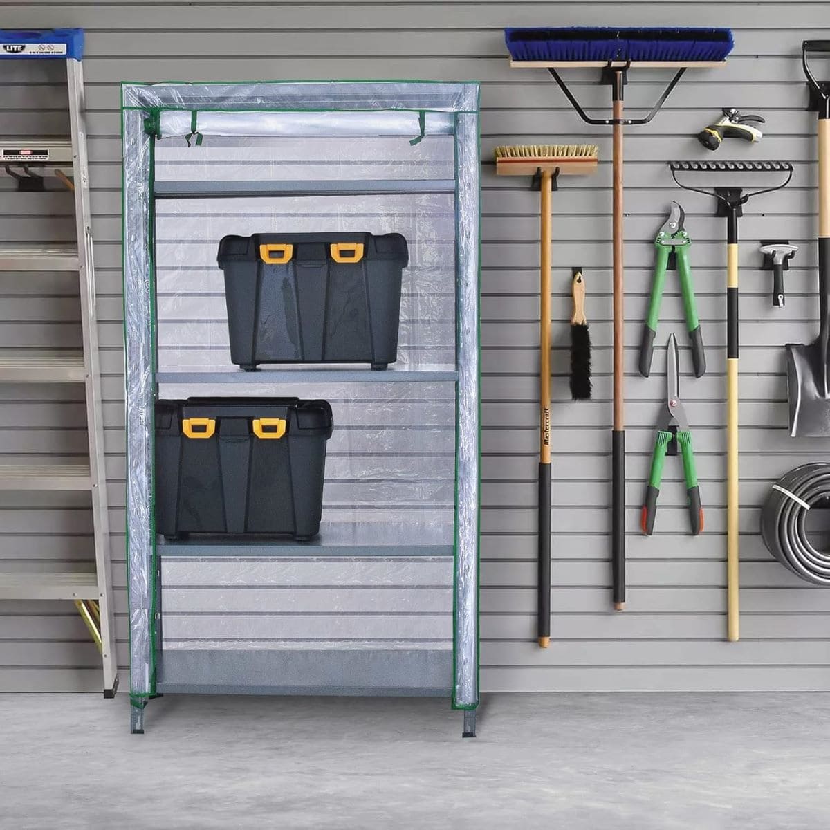 Funda protectora para estanterías, Domo PAK Living