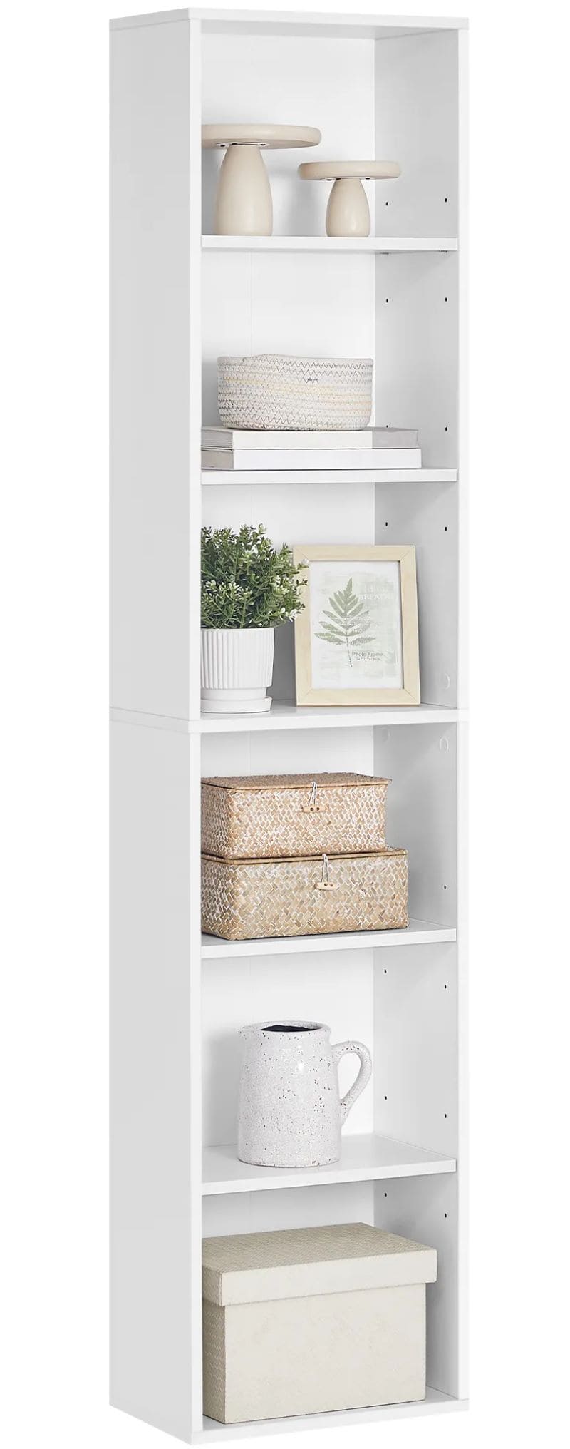 Estantería escandinava de 6 niveles