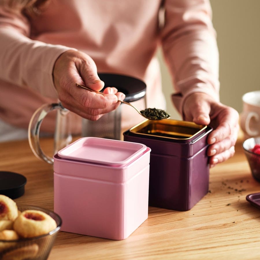 Set de latas con tapa BLOMNING