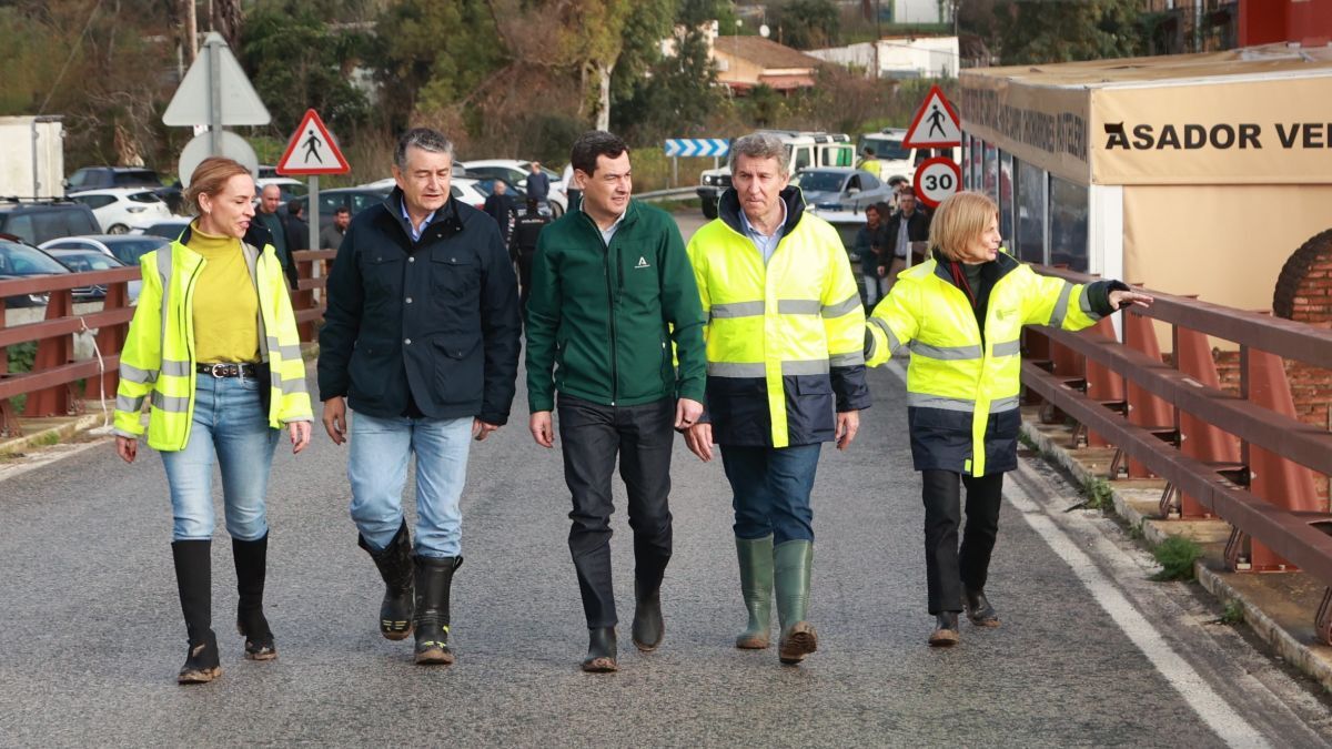 Visita a las zonas inundadas de Jerez | Cristo García