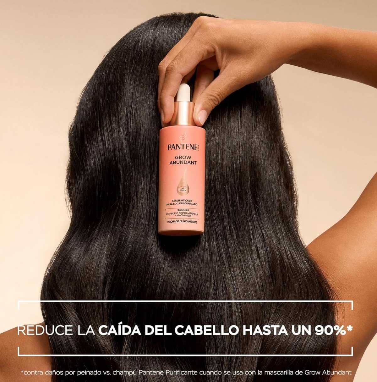 Pantene Grow Abundant Sérum Anticaída para el Cuero Cabelludo en Amazon