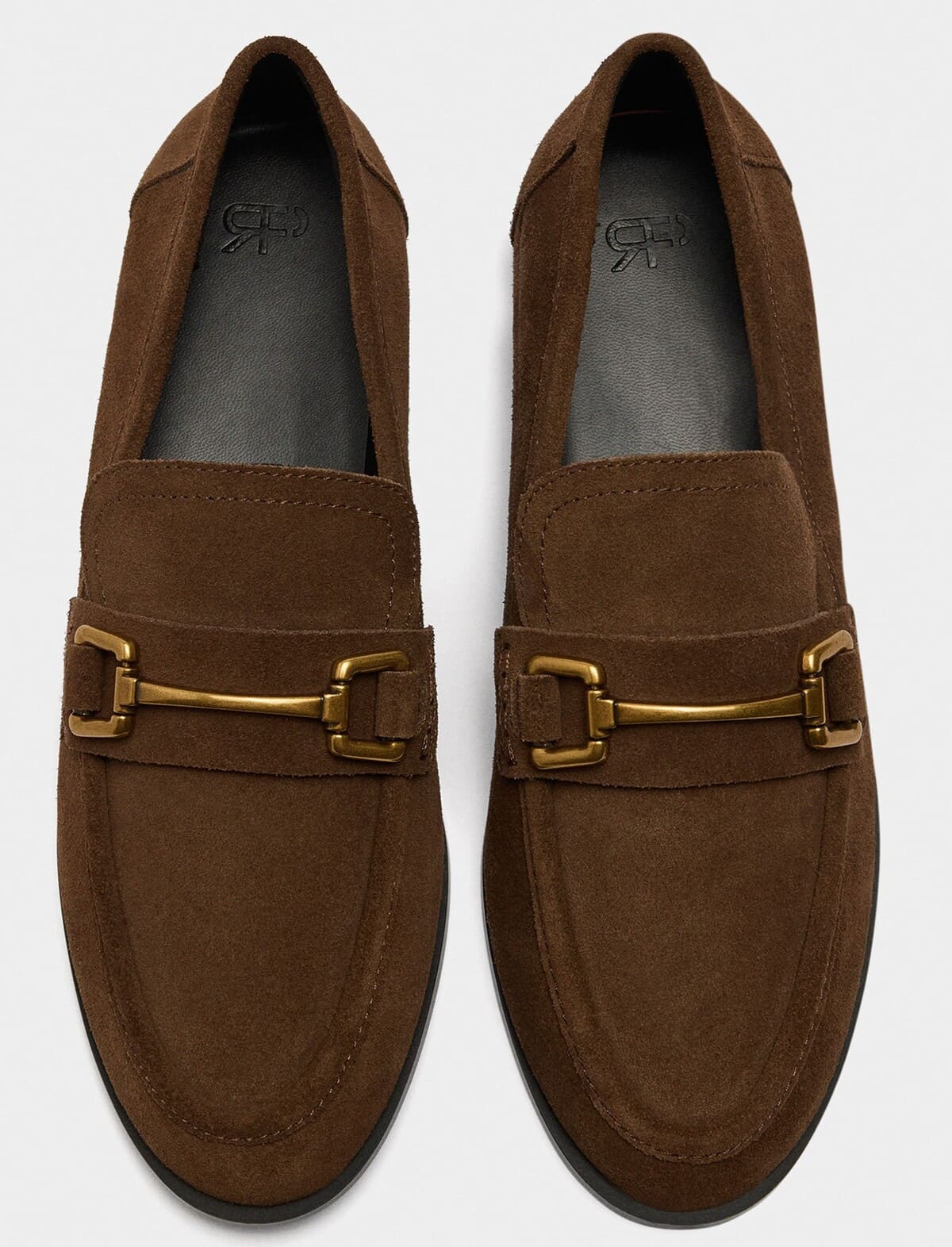 Mocasines de piel con hebilla