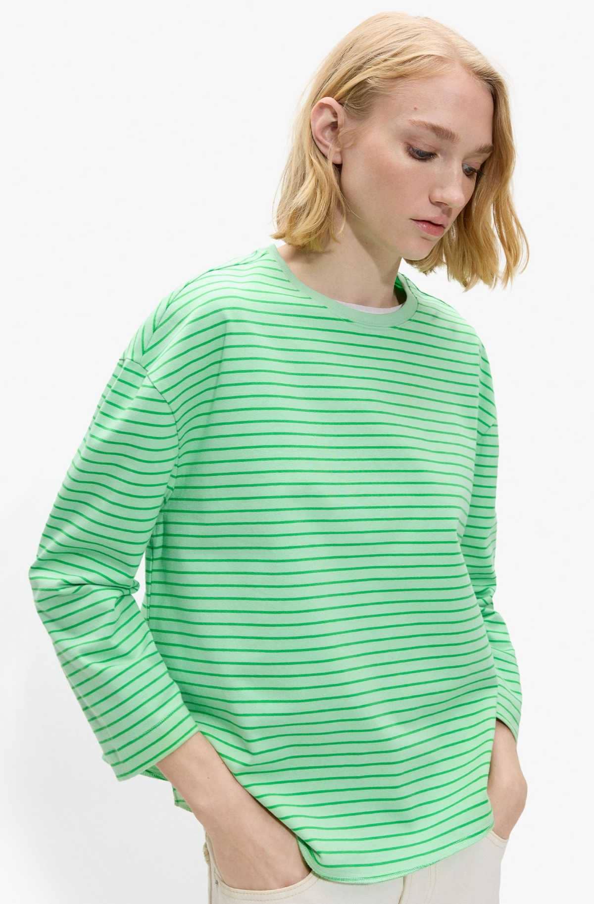 Camiseta de rayas 100 algodón de Parfois