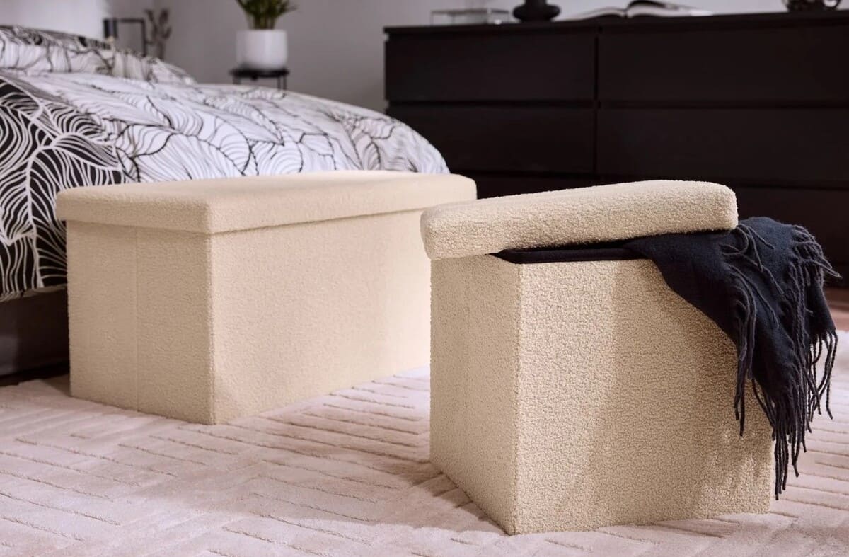 Taburete con almacenaje, Livarno Home