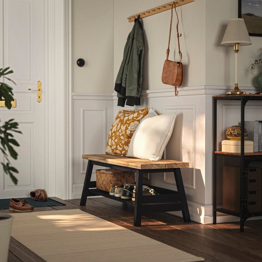 Banco con almacenaje SKOGSTA