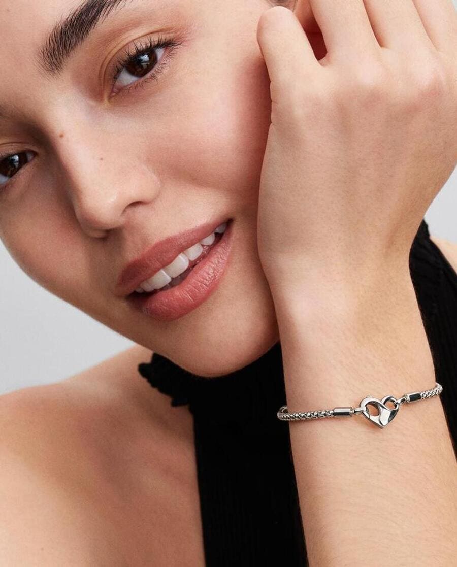 Pulsera Cadena con Tachuelas Pandora Moments