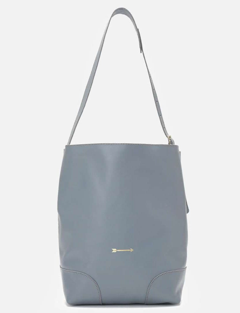 Bolso grande de piel con asa fija regulable, Mercules