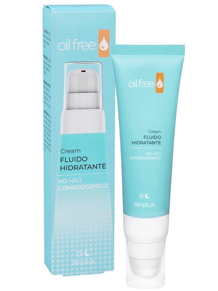 Crema facial fluida hidratante Deliplus