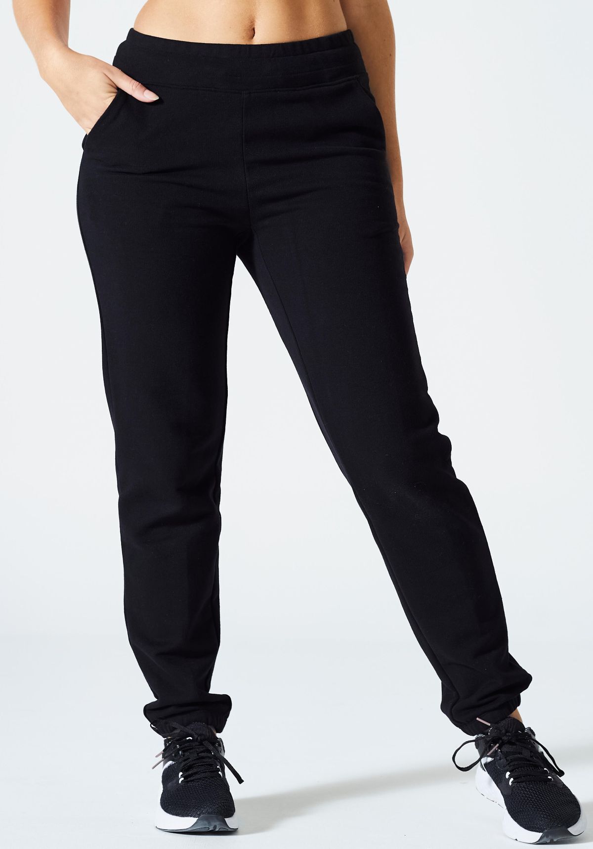 Pantalón jogger slim de algodón Domyos 500 de Decathlon