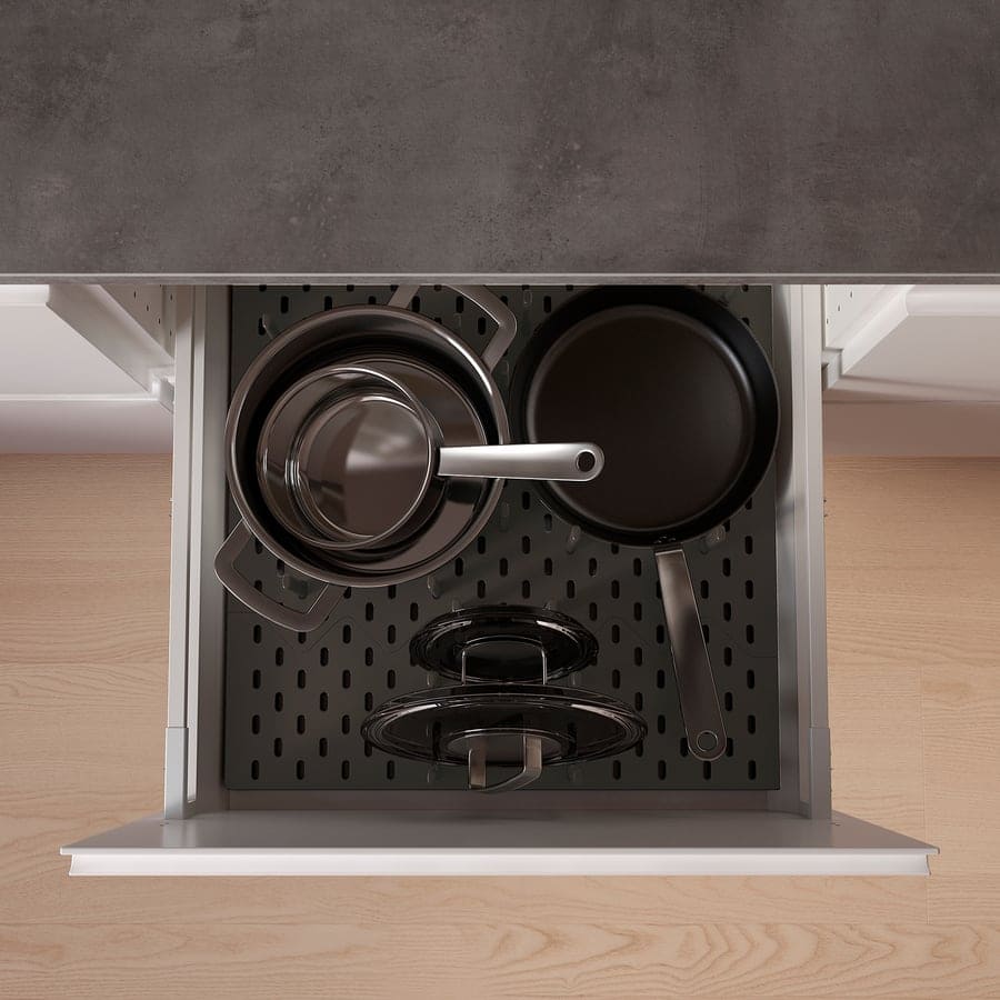 Panel perforado para organizar cajones UPPDATERA