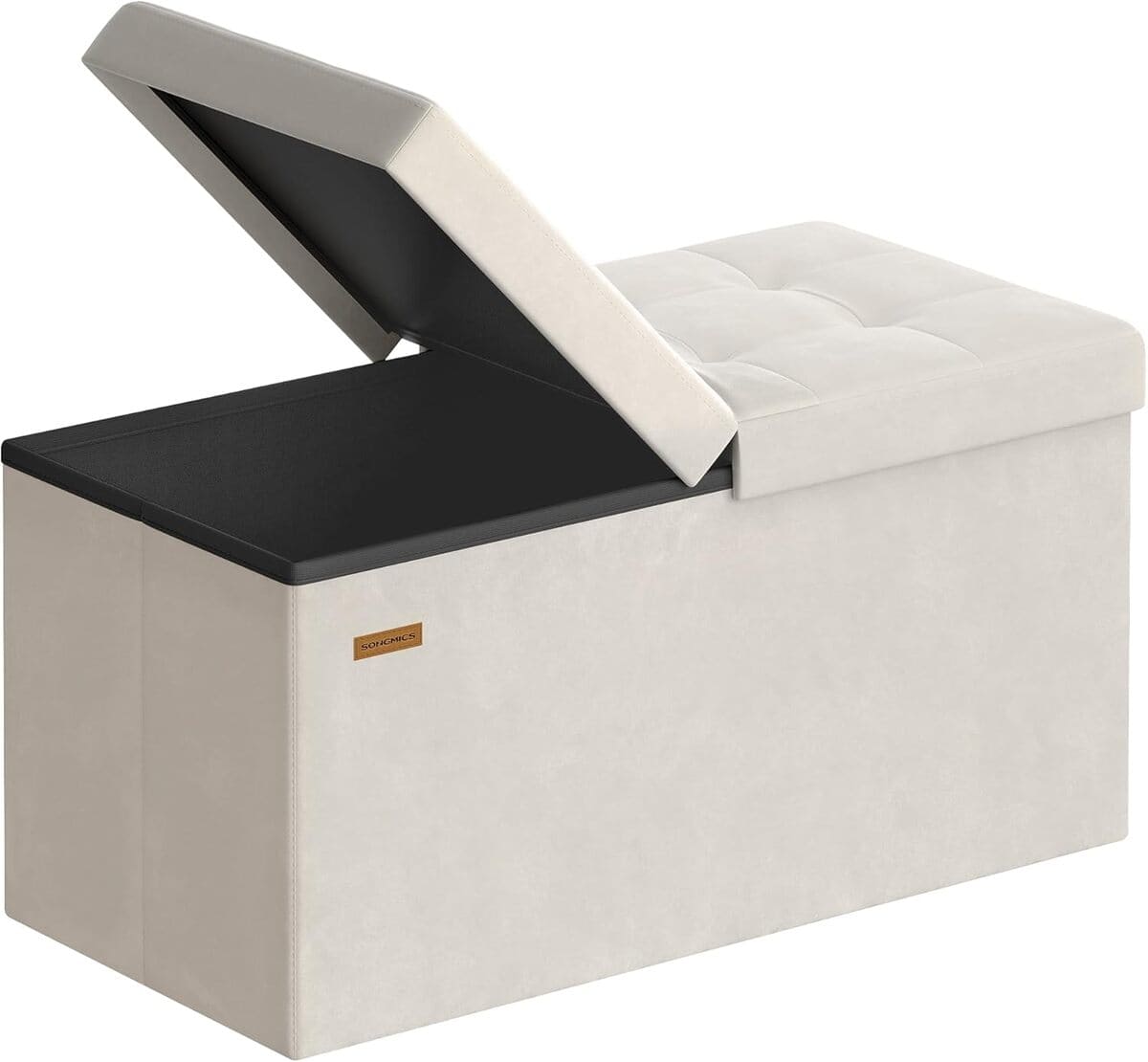 Puff con almacenaje, SONGMICS